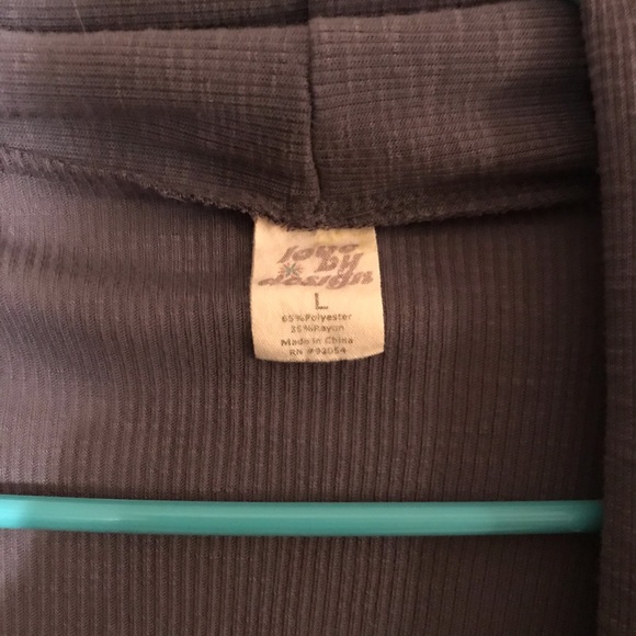 Grayish navy blue color love by design cardigan - Picture 4 of 7